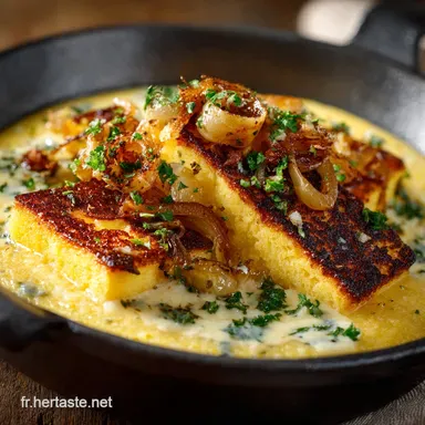 Polenta Cr&eacute;meuse au Comt&eacute; Recette Authentique et Onctueuse