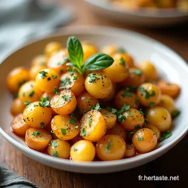 Recette Simple et Rapide Pommes de Terre CroustiFondantes Le secret