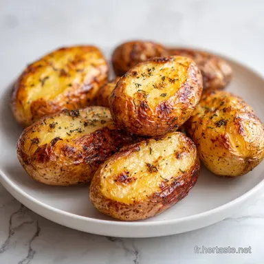 Recette Pommes de Terre Four Croustillantes pour 4 Personnes Fiche recette