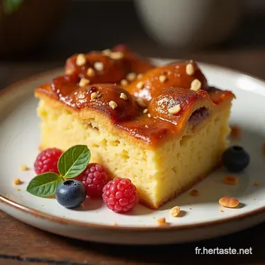 Le Meilleur Pouding aux Fruits et Amandes Recette R&eacute;confortante