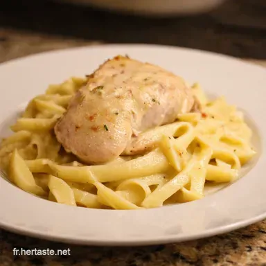 Recette Simple et Rapide Poulet Alfredo aux Pommes de Terre Facile Fiche recette