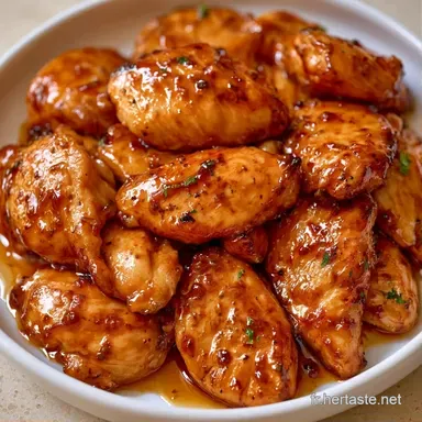 Poulet Balsamique pour 4 Personnes Fiche recette