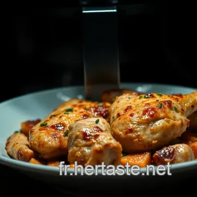 Recette de poulet au air fryer ninja : croustillant et savoureux !