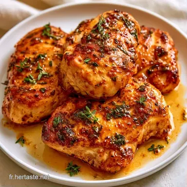 Poulet M&eacute;diterran&eacute;en &agrave; l'Huile d'Olive Fiche recette