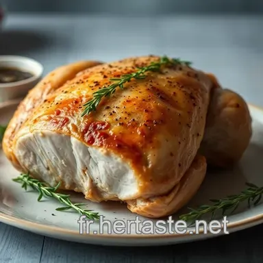 Poulet R&ocirc;ti &agrave; la R&ocirc;tissoire : Un Classique Fran&ccedil;ais Facile et Savoureux