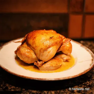 Poulet au Four Recette Facile Le R&ocirc;ti Croustillant de M&eacute;m&eacute; Fiche recette