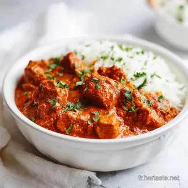 Recette Poulet Tikka Masala Maison Fondant en 50 Minutes