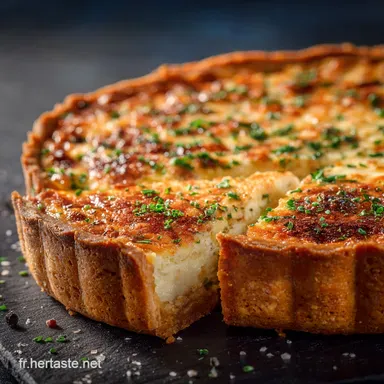 Quiche Lorraine Sans P&acirc;te La version Cr&eacute;meuse Infaillible et Rapide