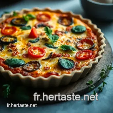 Quiche Ratatouille : La recette d&eacute;licieuse pour toute occasion Fiche recette