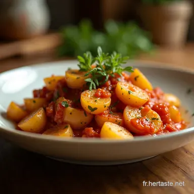 Ragout Pommes de Terre La Recette Facile de M&eacute;m&eacute; Fiche recette