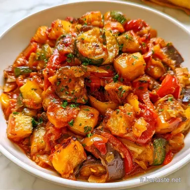 Ratatouille au Cookeo en 30 Minutes Fiche recette