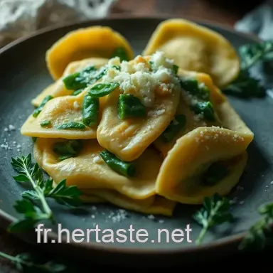 Ravioles Farcies d'Épinards et de Ricotta : recette incontournable ! Fiche recette