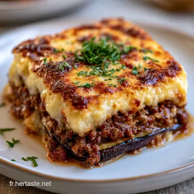 Recette Moussaka Facile pour 6 Personnes Fiche recette