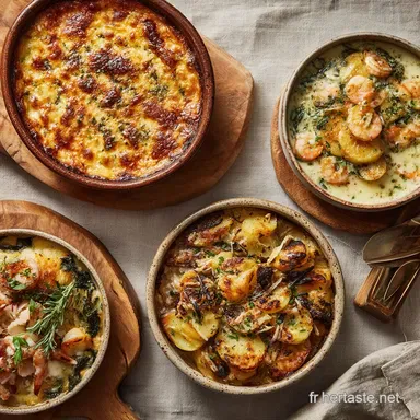 Gratins Maison et Id&eacute;es de Plats au Four