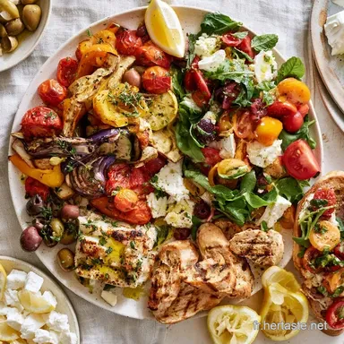 19 Recettes M&eacute;diterran&eacute;ennes: Salades, Cookeo & Poissons