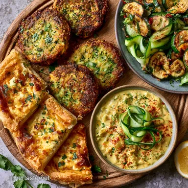 7 Recettes V&eacute;g&eacute;tariennes aux Courgettes Faciles