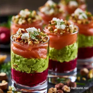 6 Recettes de Verrines Ap&eacute;ritives Fra&icirc;ches et Faciles