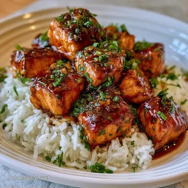 Riz Au Saumon pour 4 Bols Fiche recette