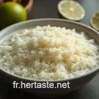 La cuisson du riz tha&iuml;landais : un d&eacute;lice authentique &agrave; la coco et citron vert