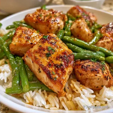 Riz Viande Haricots en 20 Minutes