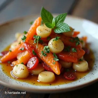 L&eacute;gumes dHiver R&ocirc;tis au Sirop d&Eacute;rable Recette Facile et Glac&eacute;e