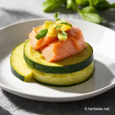 Roul&eacute; Courgette Saumon Fum&eacute; Mon Ap&eacute;ro Chic et Facile