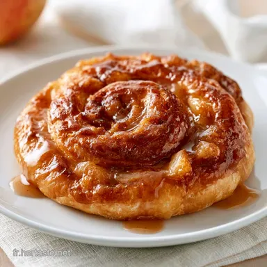 Roul&eacute; Feuillet&eacute; Pommes Cannelle: Dor&eacute;
