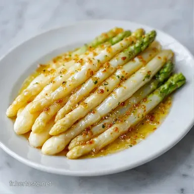 Salade Asperges Blanches Froide pour 4 Fiche recette