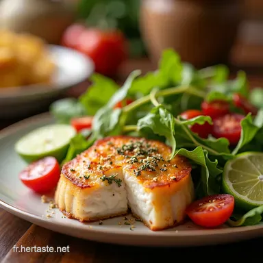 Recette Simple et Rapide Salade de Merlu Fra&icirc;cheur Garantie Fiche recette