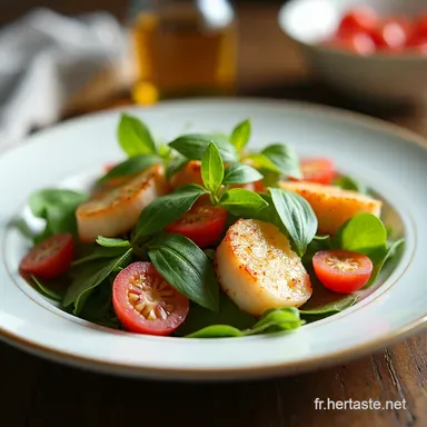 Recette Simple et Rapide Salade de Merlu Fra&icirc;cheur Garantie