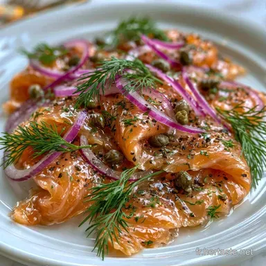 Salade De Saumon Aux Capres en 15 min Fiche recette