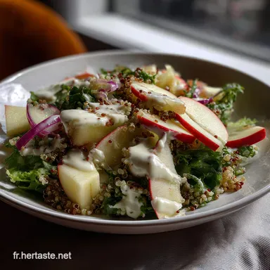 Salade Detox la Sauce au Yaourt | Repas Sains et L&eacute;gers Fiche recette