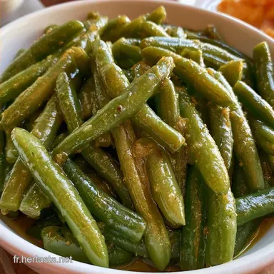 Salade Fra&icirc;che De Haricots Verts pour 4