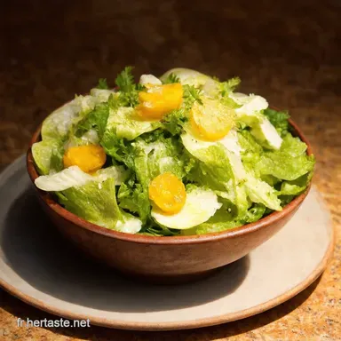 Recette Simple et Rapide Salade Fra&icirc;cheur Proven&ccedil;ale Soleil en Bol Fiche recette