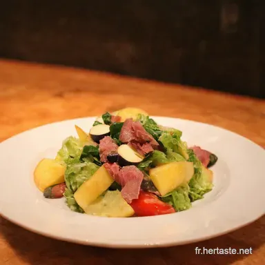 Salade Pomme de Terre Thon Facile Ma Recette Ni&ccedil;oise Revisit&eacute; Fiche recette
