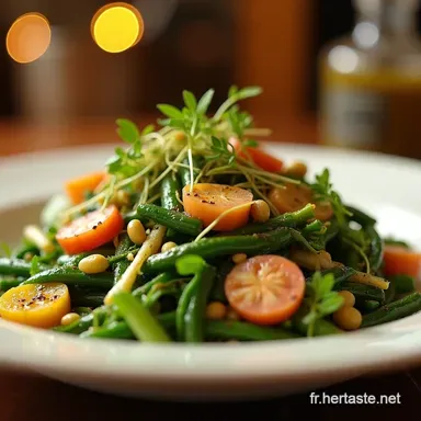 Salade De Haricots Verts Au Thon Ma Recette Facile et Gourmande Fiche recette