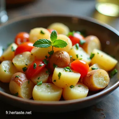 La Vraie Salade Pi&eacute;montaise Recette Traditionnelle et L&eacute;g&egrave;re