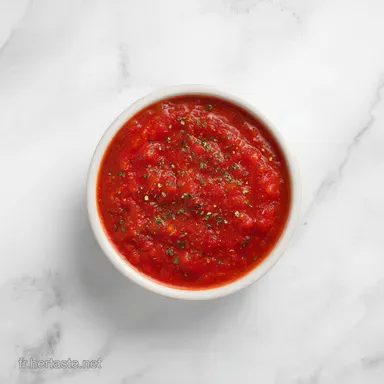Sauce &Agrave; Pizza Maison pour 4 Pizzas Fiche recette