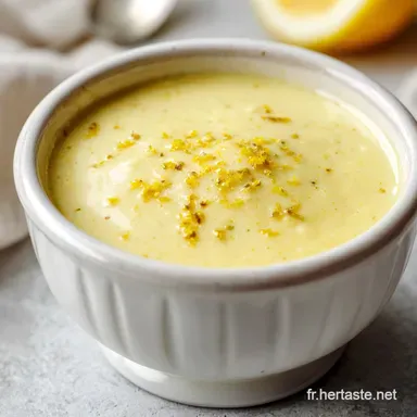 Sauce Citron Poisson Recette: Texture Velout&eacute;e en 25 Minutes