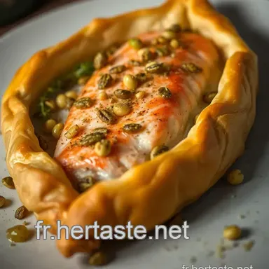 Saumon en Cro&ucirc;te Pistache: Un D&eacute;lice Parisien Facile! Fiche recette
