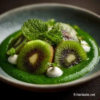 Smoothie aux &eacute;pinards et kiwis : Le vert anti-grisaille Fiche recette