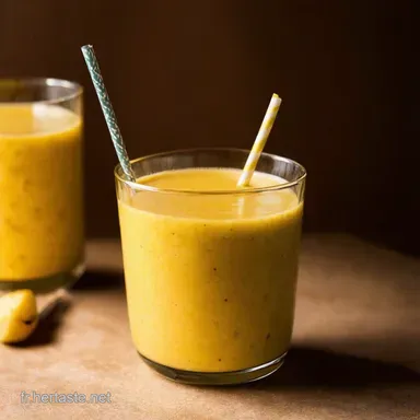 Smoothie MangueBanane Facile Le Plein de Vitamines Fiche recette