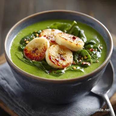 Smoothie Pomme Banane &Eacute;pinards La Recette Cr&eacute;meuse et Sant&eacute; en 5 Min Fiche recette