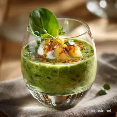 Smoothie Pomme Banane &Eacute;pinards La Recette Cr&eacute;meuse et Sant&eacute; en 5 Min