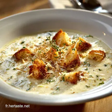 Soupe aux Flocons dAvoine Coupe Faim La recette velout&eacute;e et saine