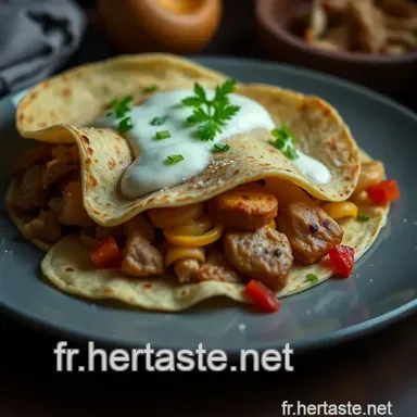 Tacos à la Française: Crêpes Savoureuses à la Fusion Unique! Fiche recette