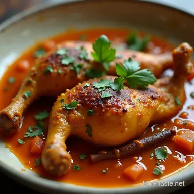 Recette Tajine de Poulet aux &Eacute;pices Facile et Authentique Les Gourmandises de Votre Nom