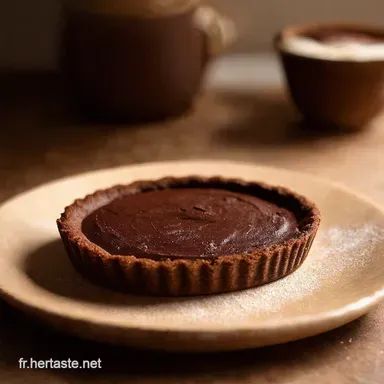 Recette Simple et Rapide Tarte au Chocolat Express Facile Fiche recette