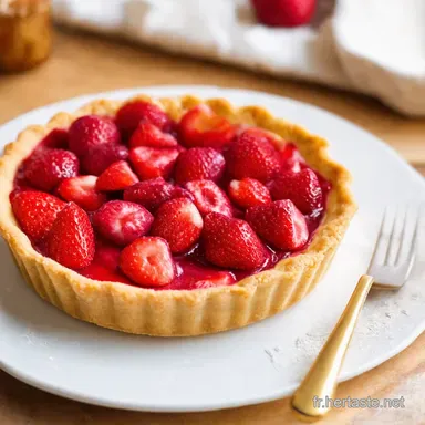 Tarte aux Fraises LÉlégance Facile du Printemps Fiche recette