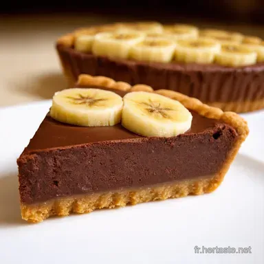 Tarte Chocolat Banane Facile La Recette Ultime Fiche recette